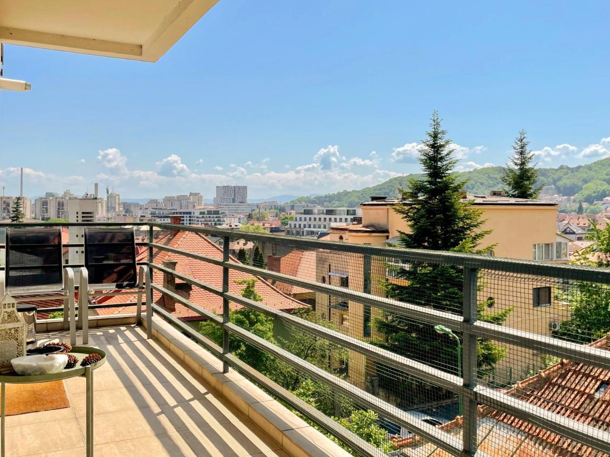 Central Premium Apartment Braşov Esterno foto