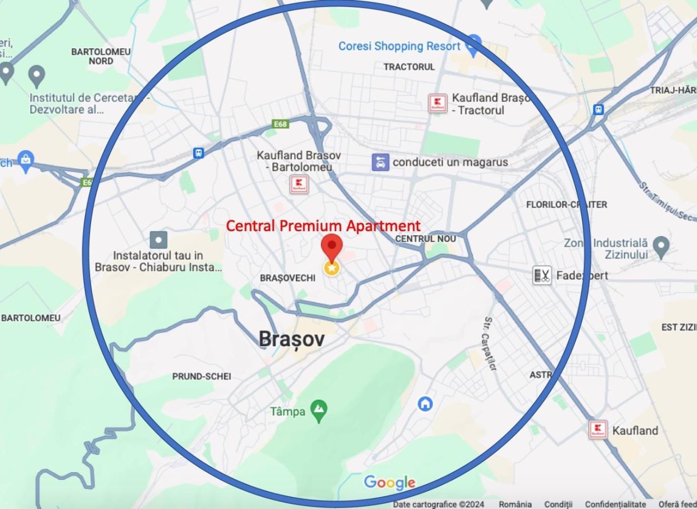 Central Premium Apartment Braşov Esterno foto