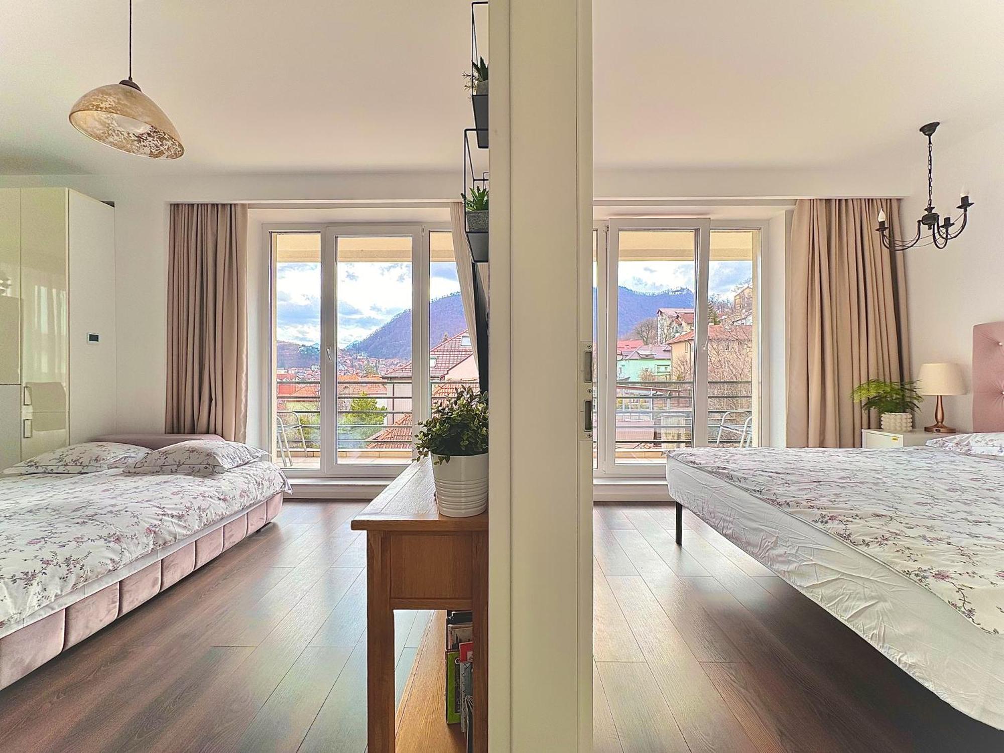Central Premium Apartment Braşov Esterno foto