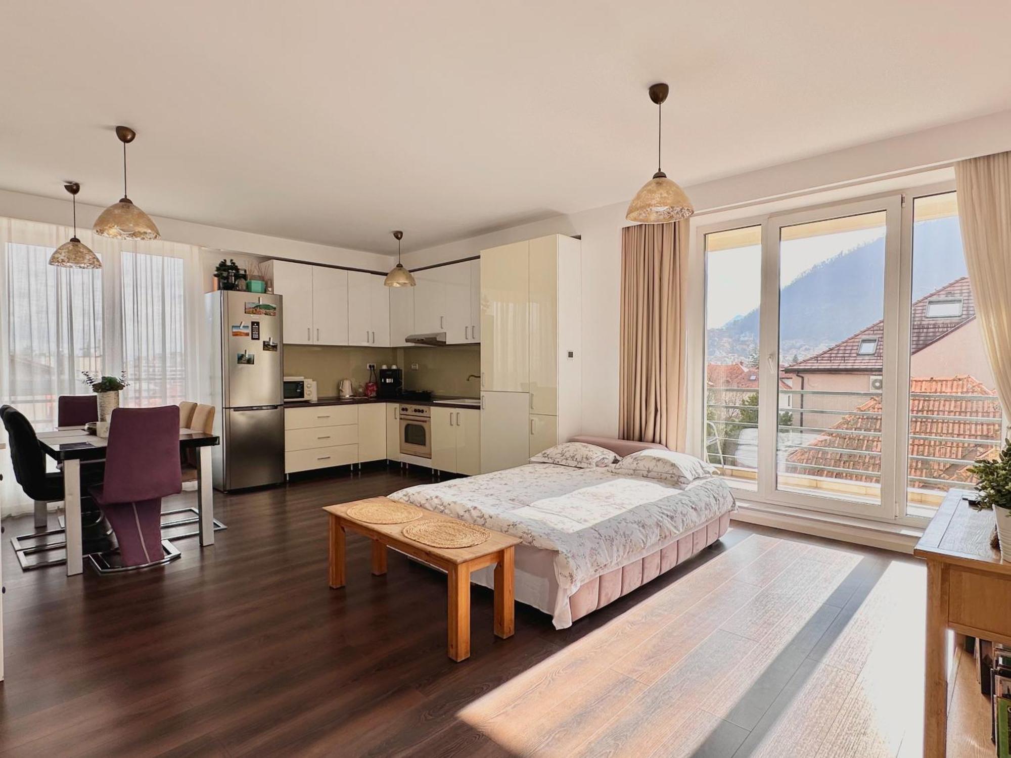 Central Premium Apartment Braşov Esterno foto